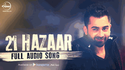 21 Hazaar Lyrics - Sharry Mann | Punjabi Song