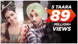 5 TAARA Lyrics - Diljit Dosanjh