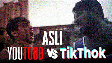 Asli Youtube Vs Tiktok 