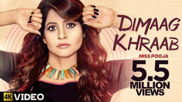 DIMAG KHARAB Lyrics - Miss Pooja