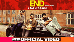 End Yaariyaan Lyrics - ranjit bawa | Punjabi Song