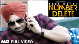 Number Delete Lyrics - Deep Money