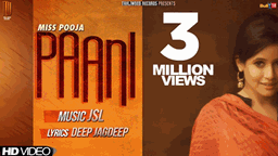Paani Lyrics - Miss Pooja