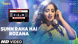 Sunn Raha Hai + Rozana Lyrics - Shreya Ghoshal