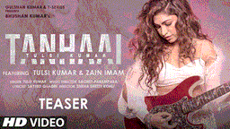 Tanhaai Lyrics - Tulsi Kumar
