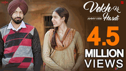 VEKH KE HASDI Lyrics - Ammy Virk