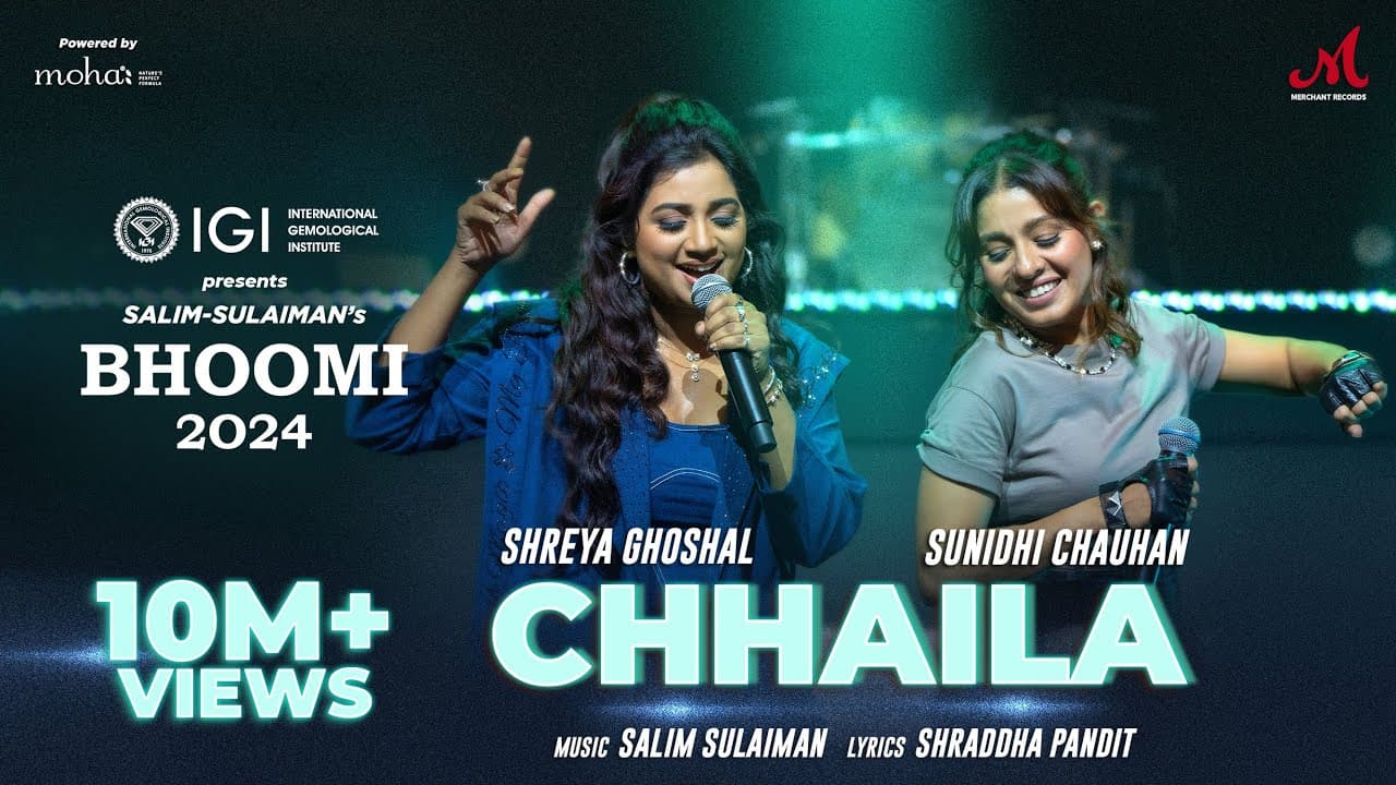 Chhaila Lyrics - Shreya Ghoshal | Sunidhi Chauhan by Salim Sulaiman