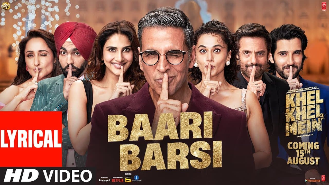 Baari Barsi Lyrics - Akshay Kumar | Taapsee Pannu | Ammy Virk | Guru Randhawa | Raj Ranjodh by T-Series