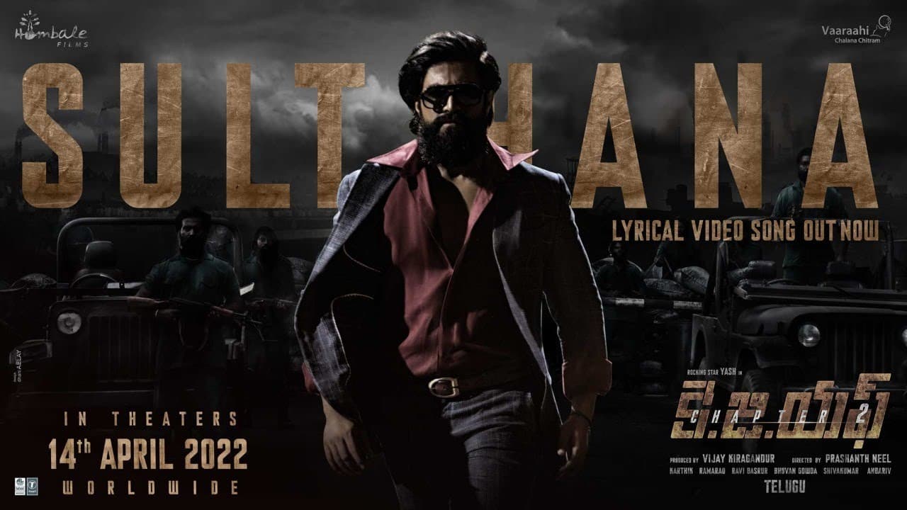Sulthana Lyrics - Yash | Srinidhi Shetty | Harini Ivaturi | Sri Krishna by Lahari Music