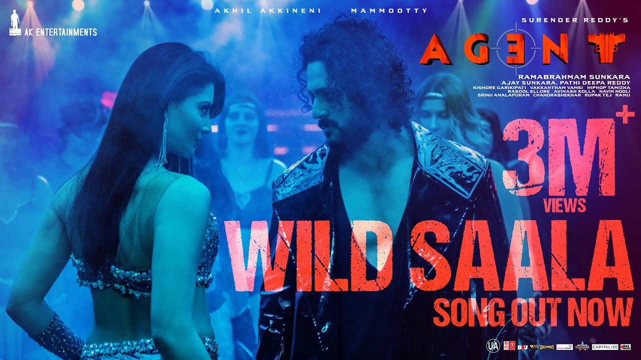 Wild Saala Lyrics - Akhil Akkineni | Mammootty | Sravana Bhargavi | Bheems Ceciroleo by Lahari Music