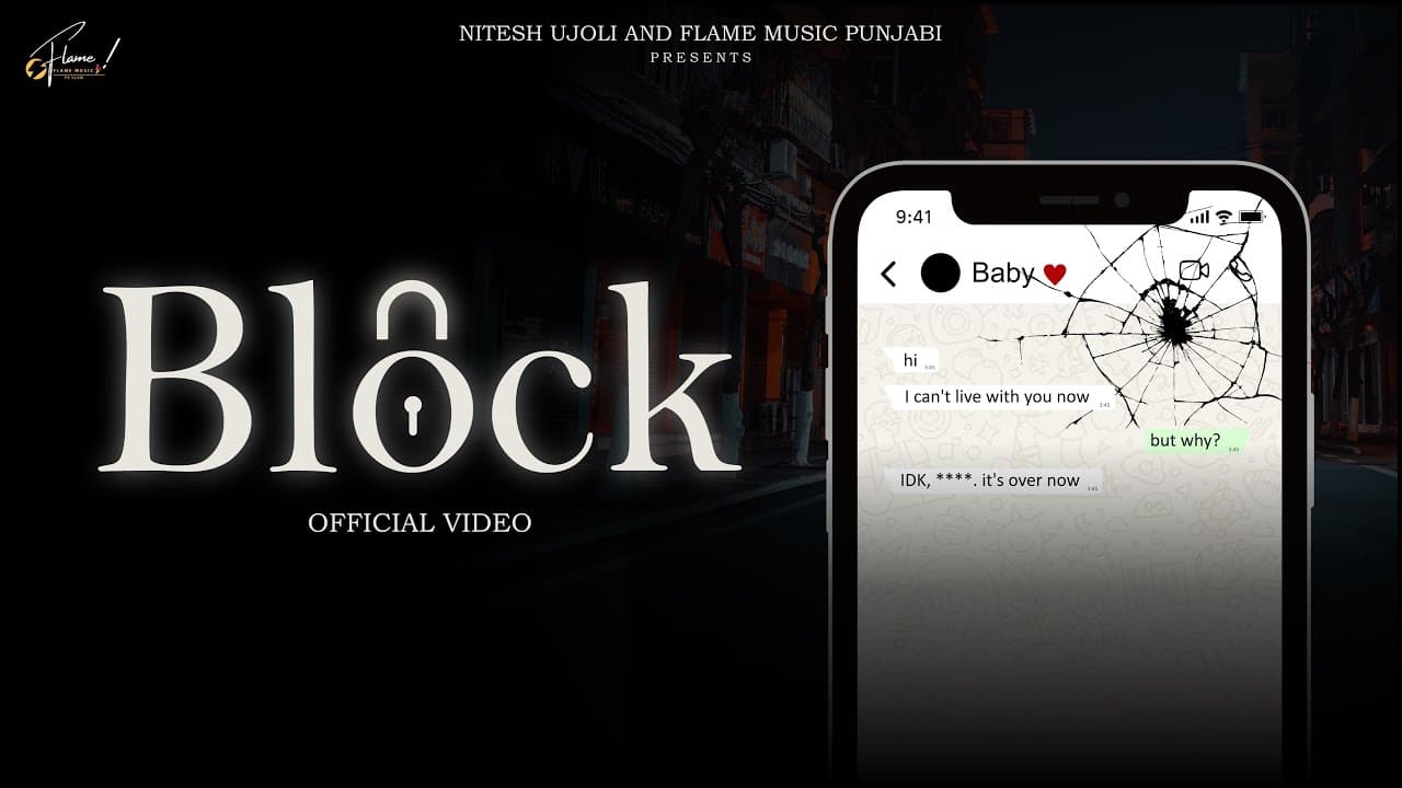 Block Lyrics - Karan Randhawa | Punjabi Song by Flame Music