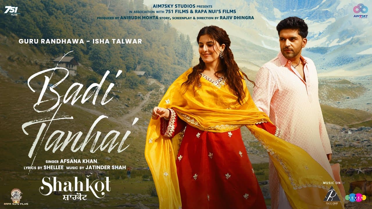 Badi Tanhai Lyrics - Isha Talwar | Raj Babbar | Seema Kaushal | Afsana Khan | Devenderpal Singh by Guru Randhawa